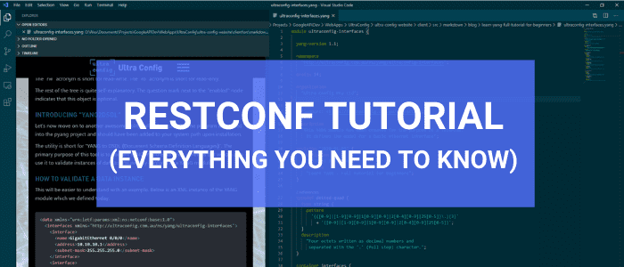 RESTCONF Tutorial - Everything you need to know about RESTCONF in 2020